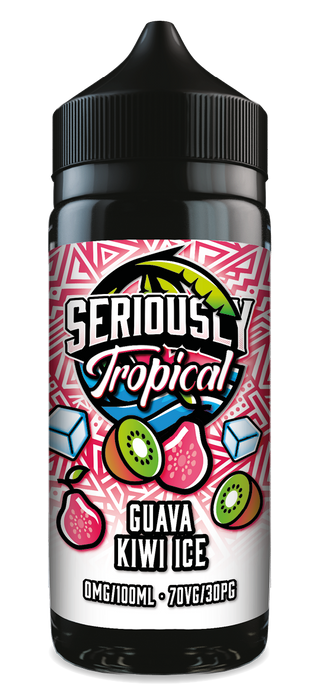 Seriously Tropical 100ml Short Fill Guava Kiwi Ice Flavour Vape Liquid