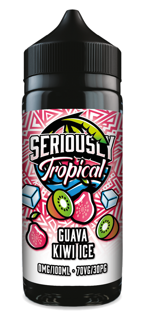 Seriously Tropical 100ml Short Fill Guava Kiwi Ice Flavour Vape Liquid