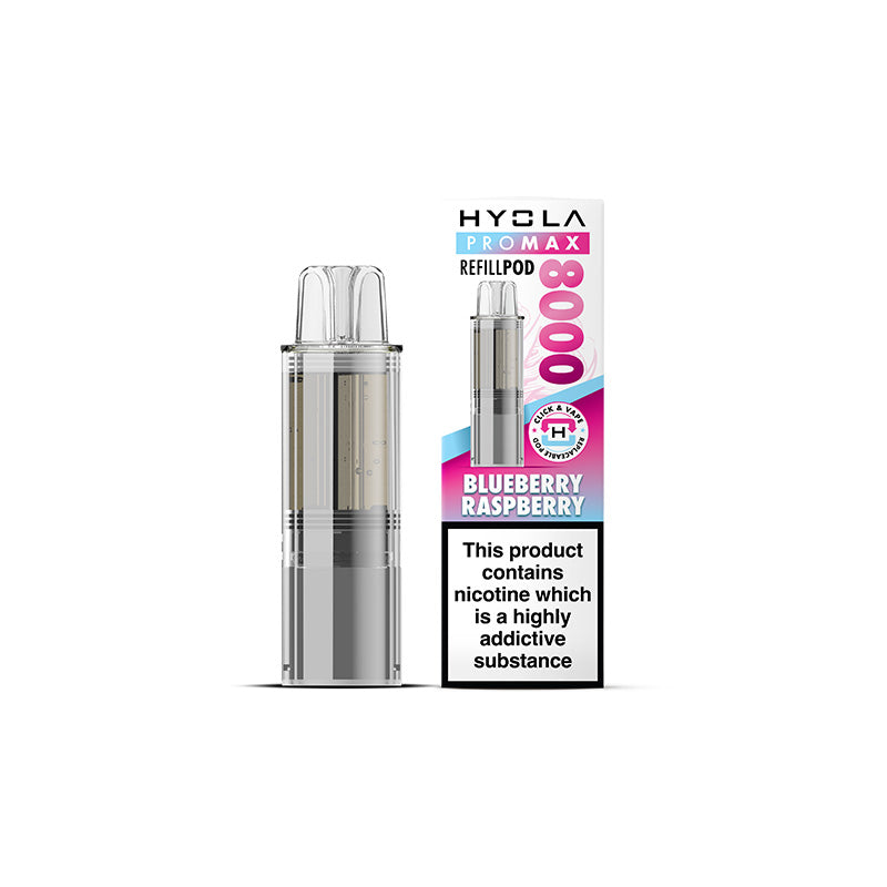Hyola Pro Max 8k Pods Blueberry Raspberry