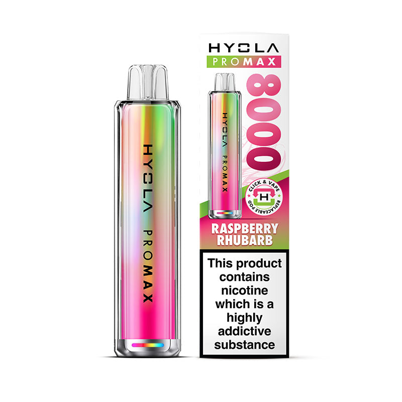 Hyola 8K Raspberry Rhubarb Vape Kit