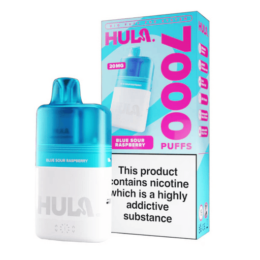 HULA Blueberry Sour Raspberry 7000 Puffs