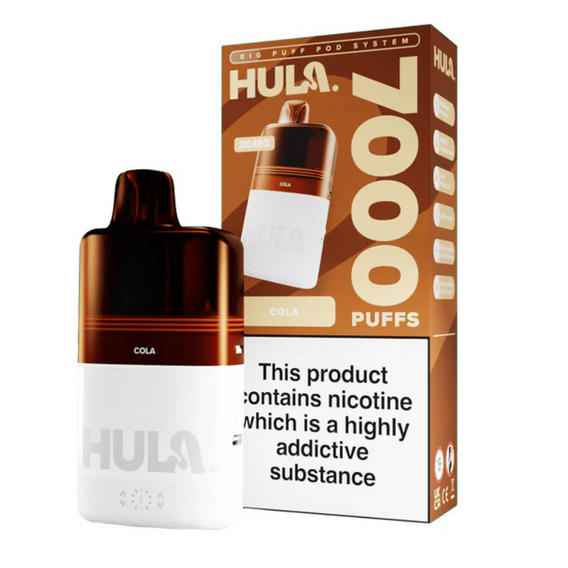 Hula 7K Puffs Cola