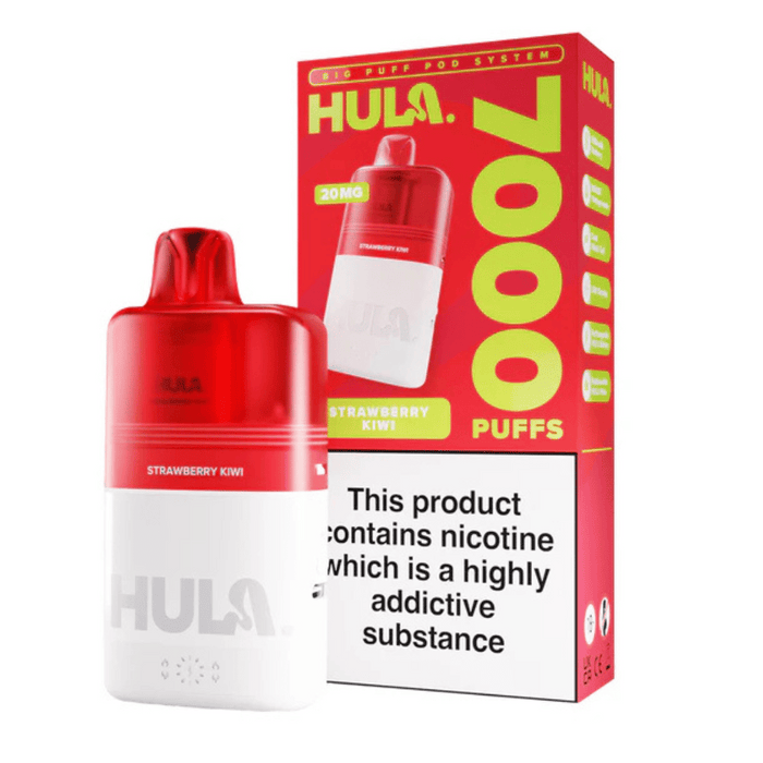 HULA Strawberry Kiwi 7k Puffs