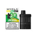 Hyvla Ultra Pod vaping device with packaging on a white background Lime Edition