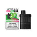 Hyvla Ultra Pod vaping device with packaging on a white background watermelon Edition 