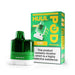 Green Hula replacement pod for a vape device with packaging on a white background Double Apple
