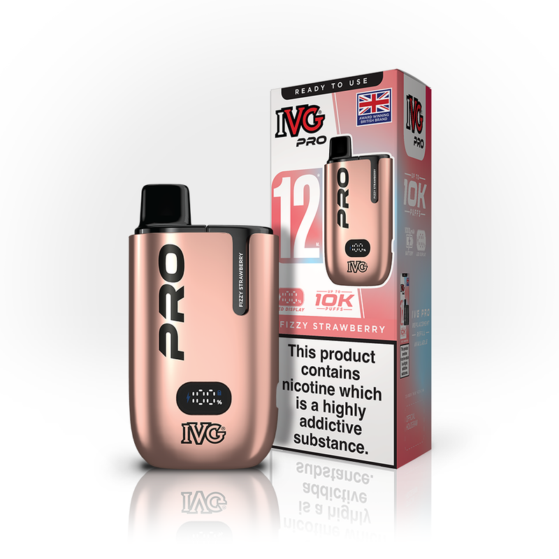 IVG Pro Vape Kit  Fizzy Strawberry