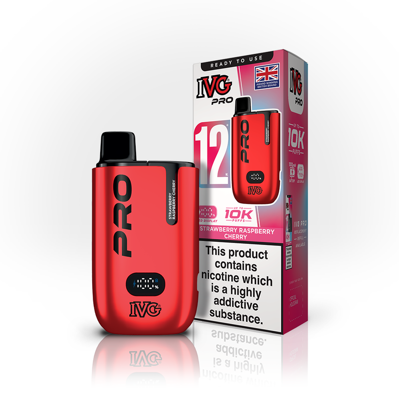 IVG Pro Vape Kit Strawberry Raspberry Cherry Ice