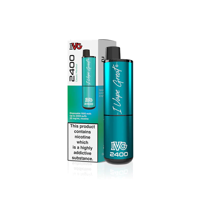 IVG 2400 Classic Menthol Vape