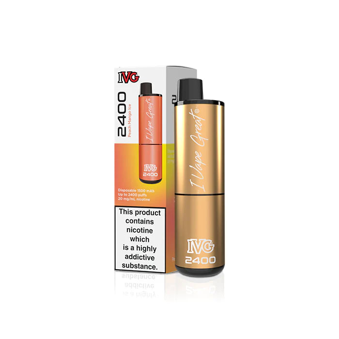 IVG 2400 Peach Mango Ice Vape