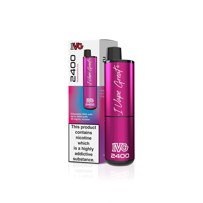 IVG 2400 Watermelon Ice Vape