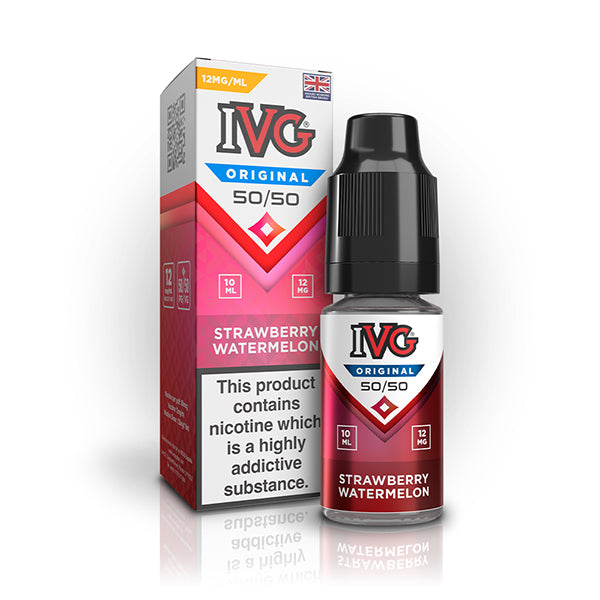 IVG Original 5050 Strawberry Watermelon 12mg Vape Liquid