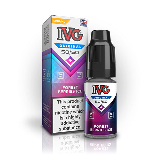 IVG Forest Berries Ice 50/50 10ml eliquid vape juice 12mg