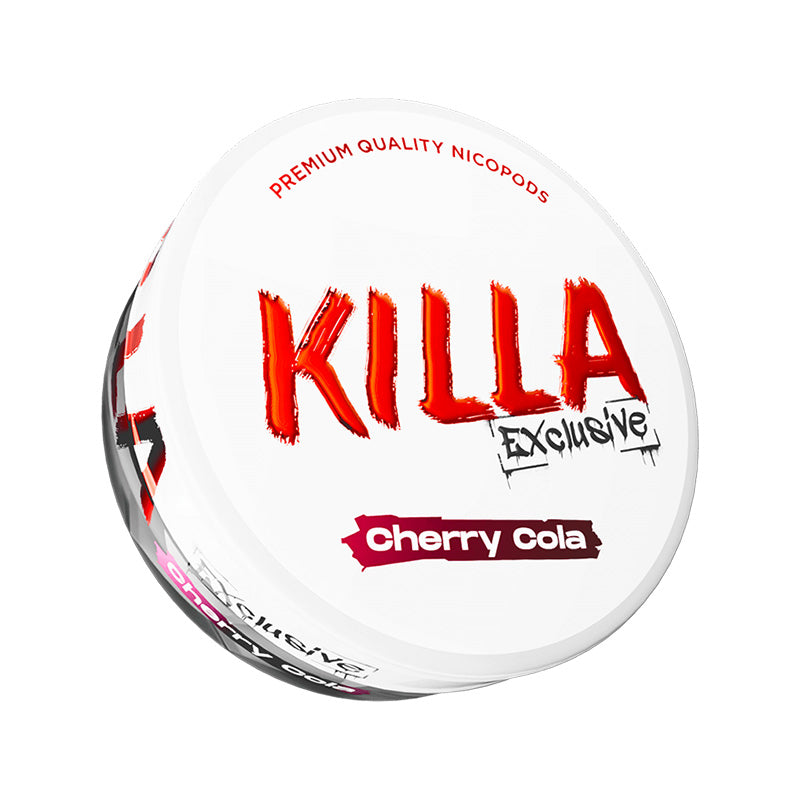 Killa Exclusive Cherry Cola Nicotine Pouches 13.2mg can