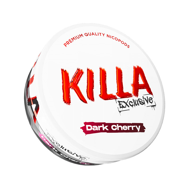 Killa Exclusive Dark Cherry Nicotine Pouches 13.2mg can