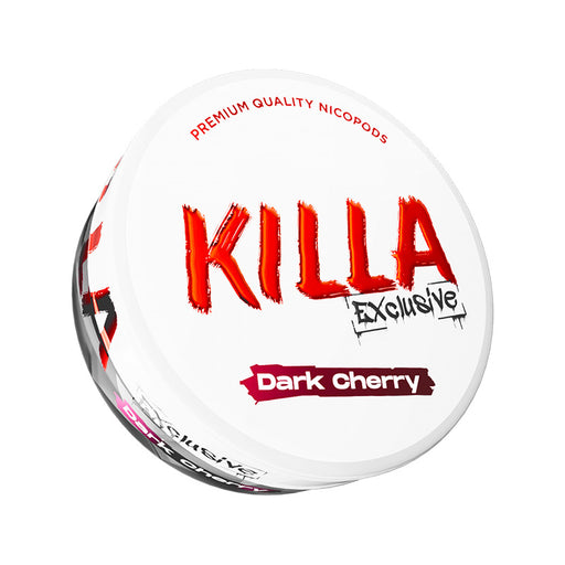 Killa Exclusive Dark Cherry Nicotine Pouches 13.2mg can