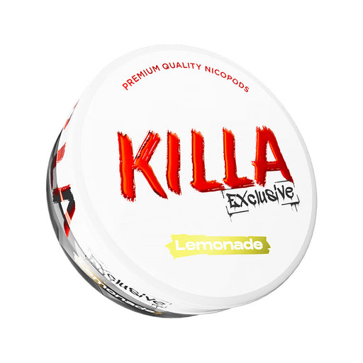 Killa Exclusive Lemonade Nicotine Pouches 13.2mg can