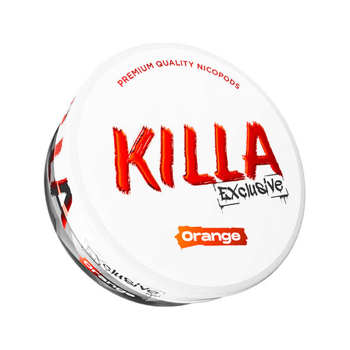 Killa Exclusive Orange Nicotine Pouches 13.2mg can