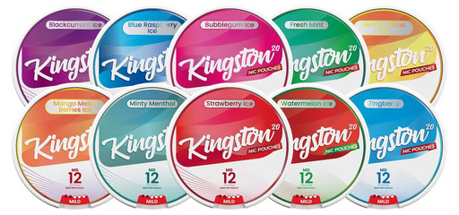 Kingston snus pouch flavours