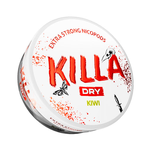 Killa Dry Kiwi Nicotine Pouches can