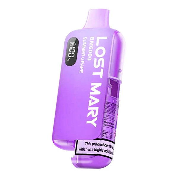 summer grape 6k lost mary vape purple