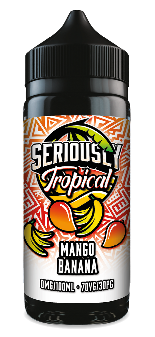 Mango Banana Seriously Tropical 100ml Short Fill Vape Liquid