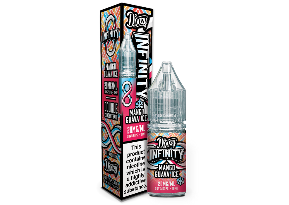 Mango Guava Ice Nic Salt bottle – Doozy vape juice with mango, guava and ice flavour