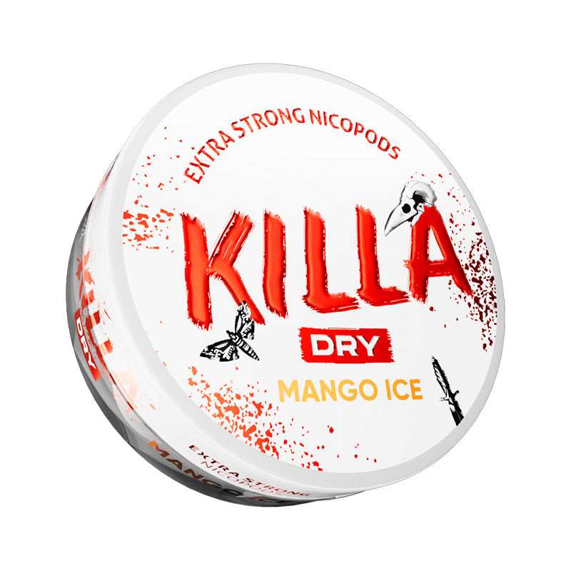 Killa Dry Mango Ice Nicotine Pouches can