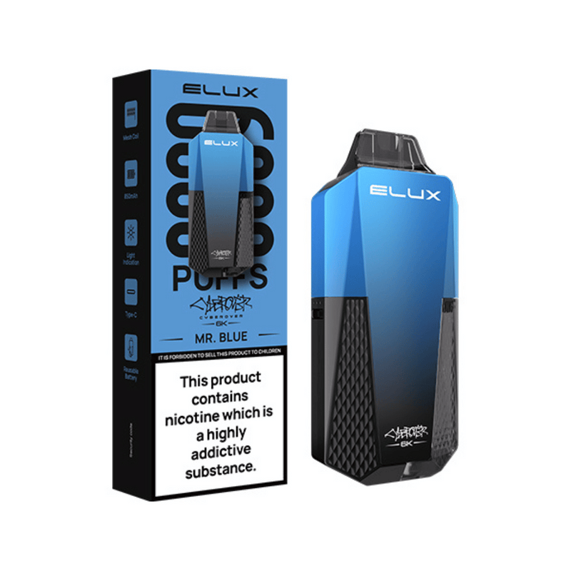 Mr Blue Cyberover 6k Disposable Vape