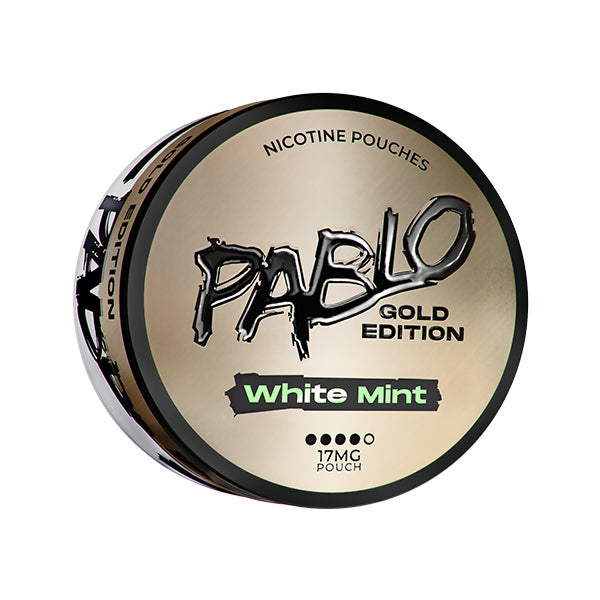 Pablo Gold Edition White Mint Nicotine Pouches 17mg