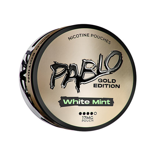 Pablo Gold Edition White Mint Nicotine Pouches 17mg