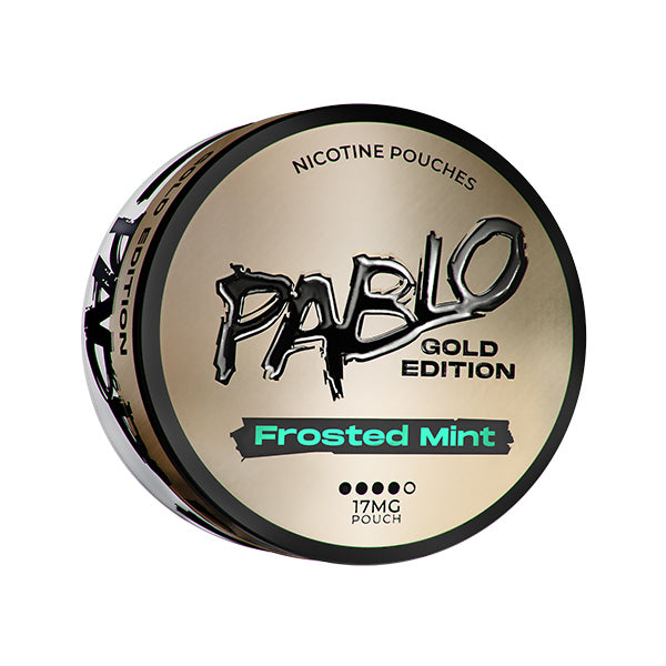 Pablo Gold Edition Frosted Mint Nicotine Pouches 17mg