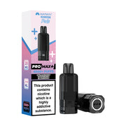 Hawtii Pro Max+ vape device and packaging on a white background