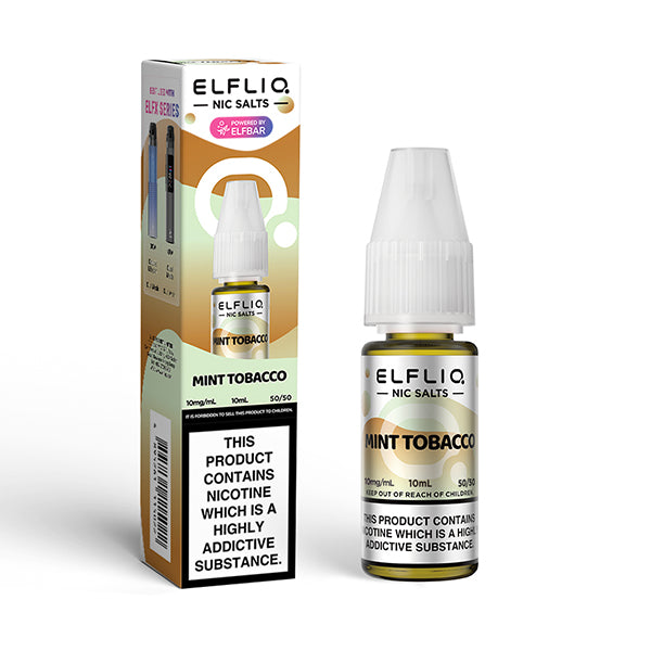 MInt Tobacco Flavour Vape Nic salt Elfliq