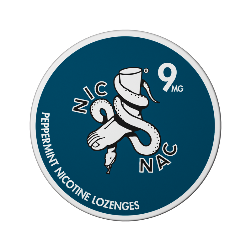 Nic Nac Peppermint Nicotine Lozenges