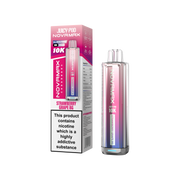 Juicy Pod Novamax vape device and packaging on a white background Strawberry Grape BG