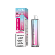 Novamax vape device and packaging on a white background Strawberry Raspberry Cherry Ice Flavour