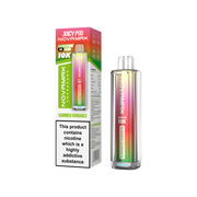 Juicy Pod Novamax vape device and packaging on a white background Summer Romance Flavour