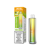 Juicy Pod Novamax vape device and packaging on a white background Triple Mango Flavour