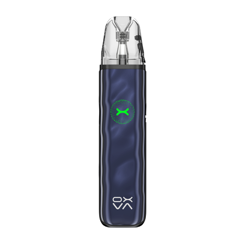 Metal Blue effect vape device with Oxva Branding