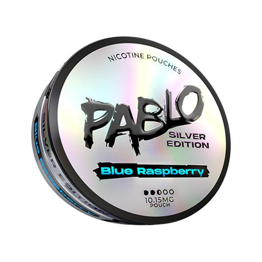 Pablo Silver Edition Blue Raspberry Nicotine Pouches 10.15mg