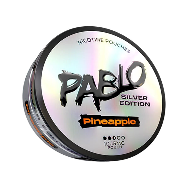 Pablo Silver Edition Pineapple Nicotine Pouches 10.15mg