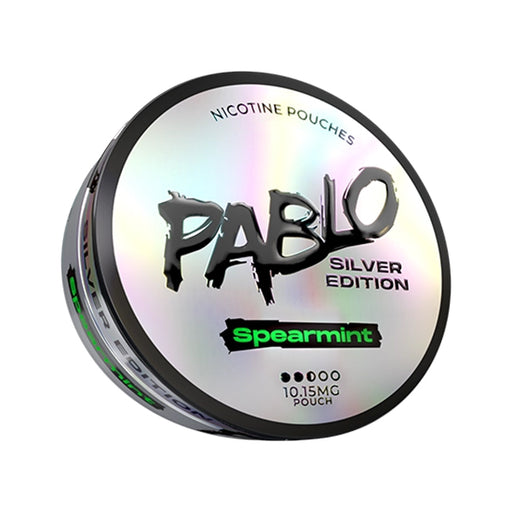 Pablo Silver Edition Spearmint Nicotine Pouches 10.15mg