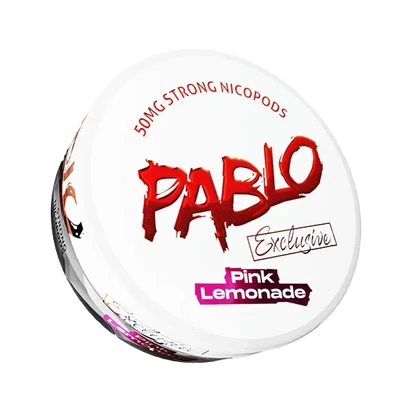 Pablo Exclusive Pink Lemonade Nicotine Pouches 50mg