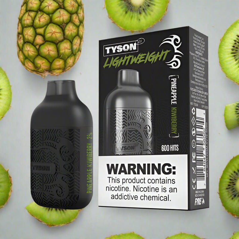 Pineapple Kiwiberry Tyson Vape 600 puff