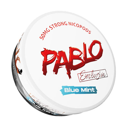 Pablo Exclusive Blue Mint Nicotine Pouches 50mg