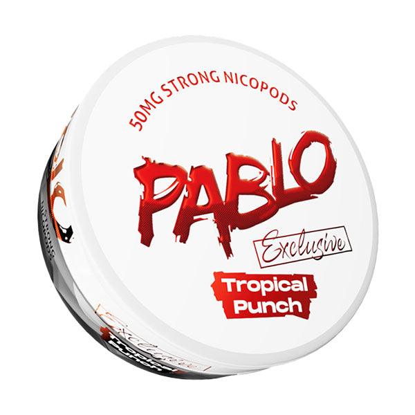 Pablo Exclusive Tropical Punch Nicotine Pouches 50mg
