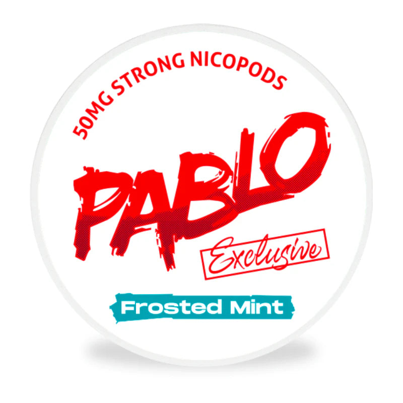 Pablo Frosted Mint 50mg Nicotine Pouch