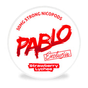 Pablo Strawberry Lychee 50mg Nicotine Pouch
