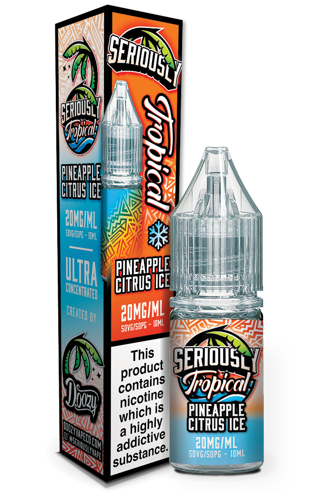 Pineapple Citrus Ice Seriously Tropical Nic Salts
